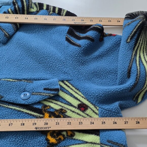 Nike LeBron Sherpa Shacket Mens XXL Dutch Blue Buttons Pockets Shirt DA6707-469 - Picture 5 of 16